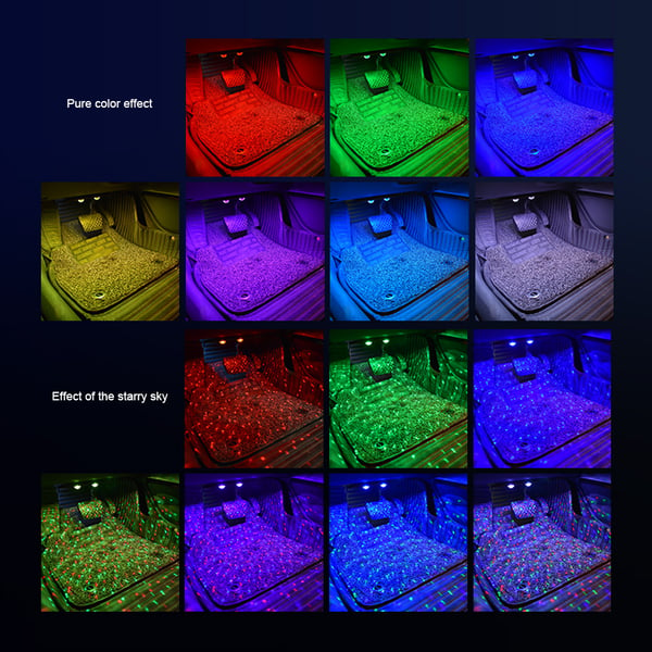 Car Interior Ambient Lights